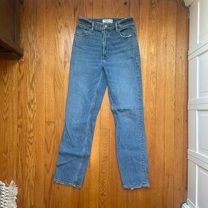 Abercrombie & Fitch Women's Classic Blue Vintage Flare Jeans